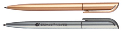 Espace Gold or Silver Ballpen